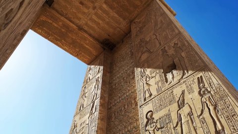 Ruins of the Egyptian Karnak Temple 