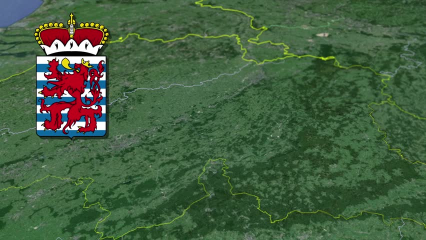 Luxembourg white Coat of arms animation map
Provinces of Belgium
Luxembourg white Coat of arms animation map