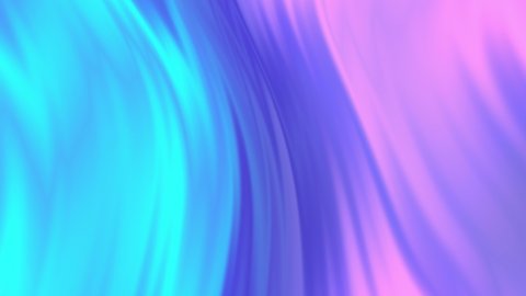Pastel colorful silky wave abstract background 4k animation video.  3D holographic gradient liquid waves. Smooth silk cloth surface with ripples and folds. Dynamic gradient motion animation. 