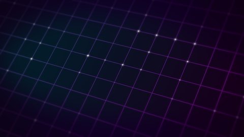 Abstract sci-fi white grid or wireframe net footage. Digital dynamic wave. Bright glowing neon lights. Hight technology. Pink background. Retro wave synthwave. VJ Loop Motion Background. 4K animation.