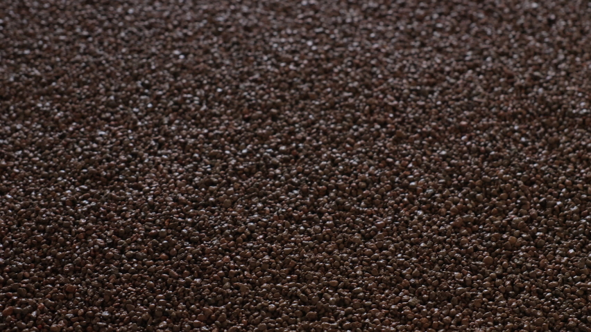 Exposed clay for building construction and flooring