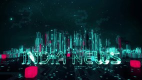 India News with digital technology hitech concept - Powered by Shutterstock - Get 15% off with code: PIKWIZARD15