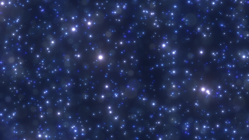 Beautiful Sparkle Overlay of Deep Blue Sapphire Shiny Falling Glitter - 4K Seamless VJ Loop Motion Background Animation | Shutterstock HD Video #1085840738