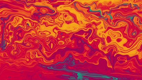 Abstract Animation Color Wavy. Concept Multicolor Liquid Pattern. Colorful abstract liquid marble texture