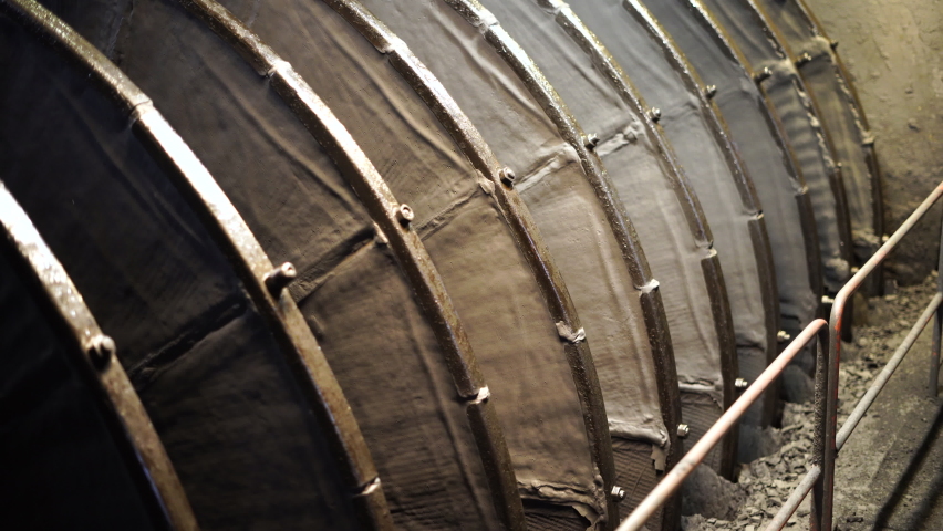 Fabric vacuum filter for drying iron ore concentrate. The final stage is the production of raw materials for metallurgy.