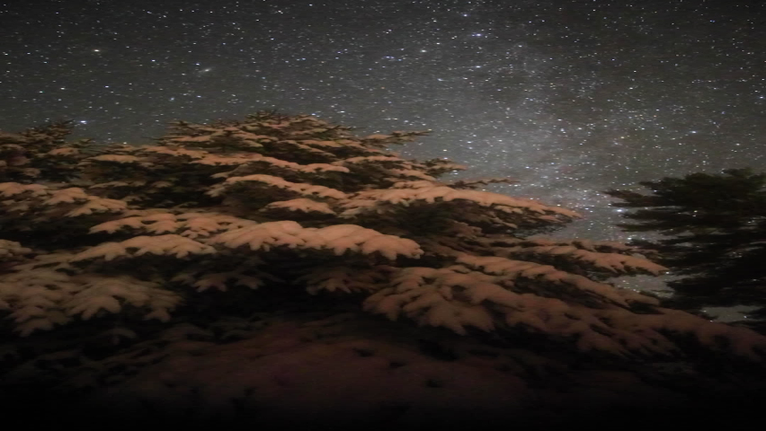 A crystal clear northern Minnesota night.