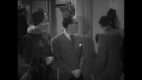 CIRCA 1943 - In this comedy movie, a character played by British comedian Arthur Askey tries to pass himself off as the real Arthur Askey.