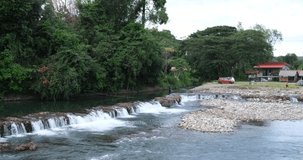 Tegudon Tourism Village, Kota Belud. A beautiful campsite waterfall.