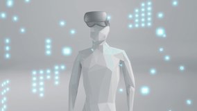 3d render vr glasses community in the metaverse world is connected - Powered by Shutterstock - Get 15% off with code: PIKWIZARD15