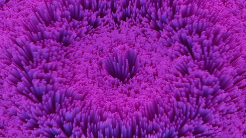 Pulsating tentacles that reminds you of a sea anemone. 3D animation VJ loop. Syncs to 60 or 120 bpm.