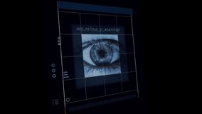 Innovative Eye Identity Analysis System Panel Denied Access To Secret Spy. Human Eye Analysis Authentication Access Control Software. Futuristic Digital Analysis Display Scanning Eye For Access. - Powered by Shutterstock - Get 15% off with code: PIKWIZARD15