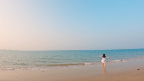 74 Indian Girl Open Arms Stock Video Footage - 4K and HD Video Clips