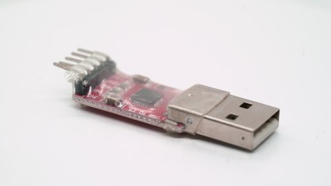 Programming Device Microcontroller Microprocessor Usb Connector Stock ...