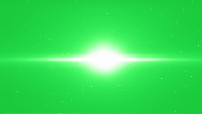 Optical Lens Flare Effect, Light Burst. Green screen background. 4K animation (Chroma key). Royalty-Free Stock Footage #1086208535