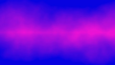 Royal blue background. Neon pink abstract moving overlay. Smoke effect looping animation. Blue and pink neon colors texture animation for design and creative activities. Poison mist concept