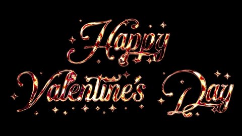 Happy Valentine's Day. Valentine's day video. Valentine's Day Heart Animation, Heart 4K Video,LOVE. Happy Valentines Day Background Heart. 