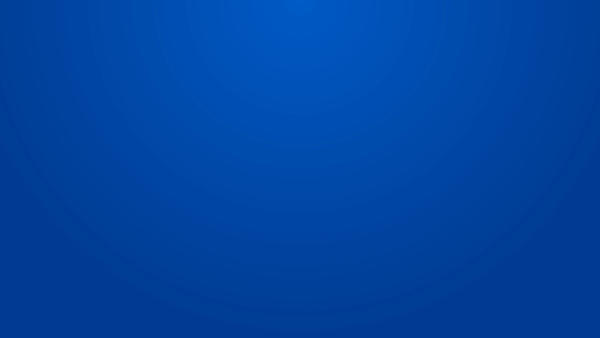 White line Tombstone with RIP written on it icon isolated on blue background. Grave icon. Happy Halloween party. 4K Video motion graphic animation.