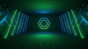 Ultramodern Metaverse Showroom Neon Lights - Powered by Shutterstock - Get 15% off with code: PIKWIZARD15