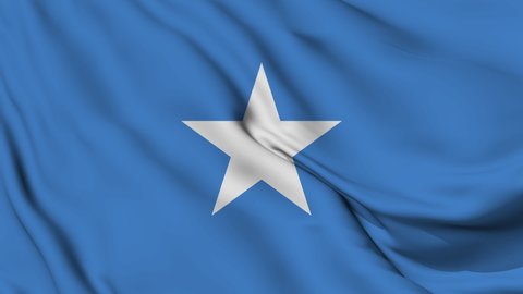 Flag of Somalia. High quality 4K resolution