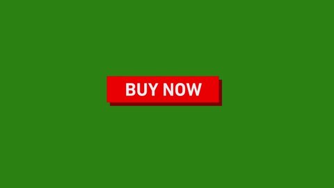 click button buy now motion graphic, background green you can remove  