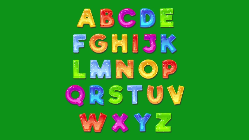 English Alphabet, Alphabet Tutorial Video | Shutterstock HD Video #1086403229