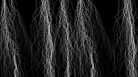 Lightning electrical thunders graphic motion background animation,4k