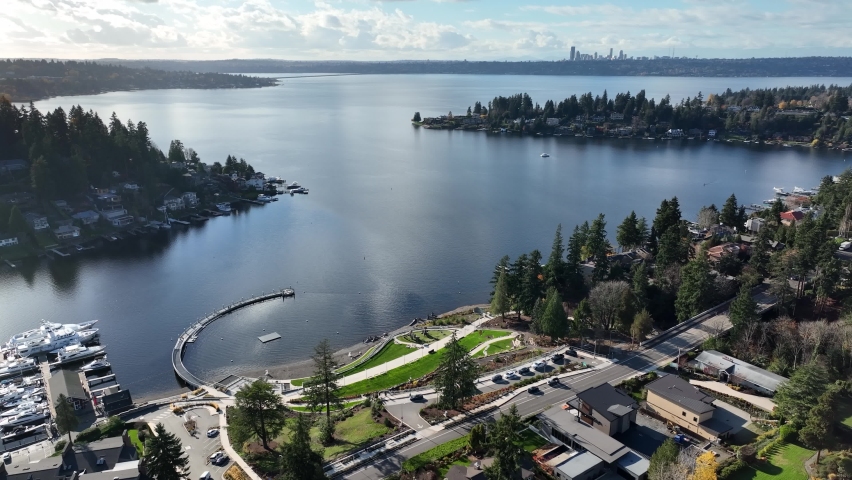 Lake Washington Bellevue Meydenbauer Bay Park Waterfront 