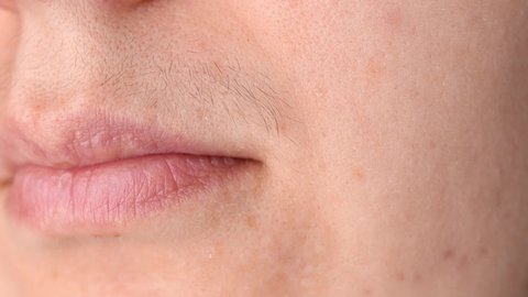 38 Waxing Upper Lips Stock Video Footage - 4K and HD Video Clips |  Shutterstock