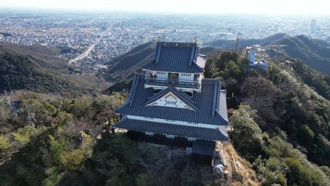 Gifu Castle on top of MT. Kinka by dorone