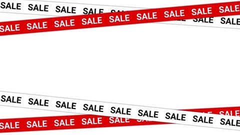 Sale for Black Friday – advertising animation. Text banner for seasonal and holiday sales. Kitnetic typography. Modern, dynamic motion design for shop or online shopping. Website title