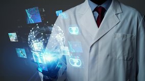 Medical technology concept. Remote medicine. Electronic medical record. - Powered by Shutterstock - Get 15% off with code: PIKWIZARD15