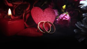 Valentine's Day and Smoky Red Rings. - Powered by Shutterstock - Get 15% off with code: PIKWIZARD15
