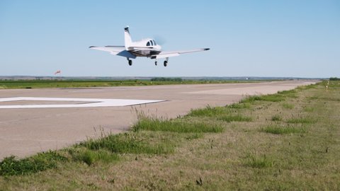 Landing of a Small Aircraft