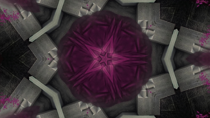 bauty abstract mandala or kaleidoscope pattern