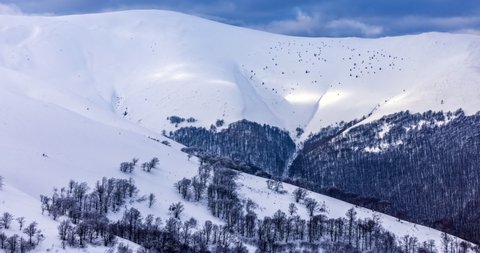 Pylypets is a ski resort named after the picturesque village of Pylypets, and is located at the foot of the Hymba  time lapse.