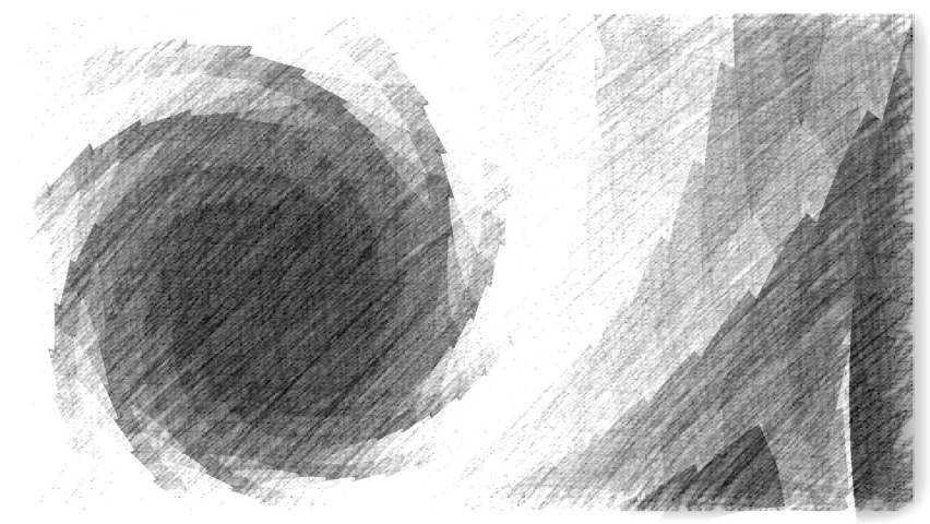 Animation of rough and sketching on a painted background. Doodle style to overlay on top of the clip. High-quality art video creation. Stock motion element for filter. Pixel effect with glitch.