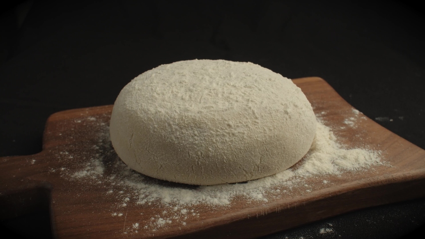 over proofed bread dough rising time lapse