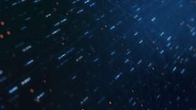 build up of a chain made with binary numbers, abstract tech background, concept of blockchain, cryptocurrency, mining, big data (3d render) - Powered by Shutterstock - Get 15% off with code: PIKWIZARD15