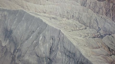 Mountain Texture terrain at Gunung Bromo. Bromo Tengger Semeru National Park Indonesia