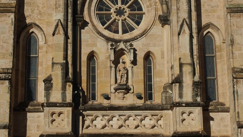 Sunny view of the San Fernando Cathedral at Texas