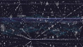 Animation of dna strand and data processing over black background. global science, medicine and data processing concept digitally generated video. - Powered by Shutterstock - Get 15% off with code: PIKWIZARD15