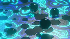 Animated abstract colorful surface. 3D rendering. - Powered by Shutterstock - Get 15% off with code: PIKWIZARD15