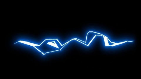 Energy Line Bolt Element Effects. Set of 10 laser beam animations in 3 colors.