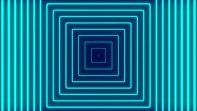 Seamless Loops of Square Tunnel VJ Animation