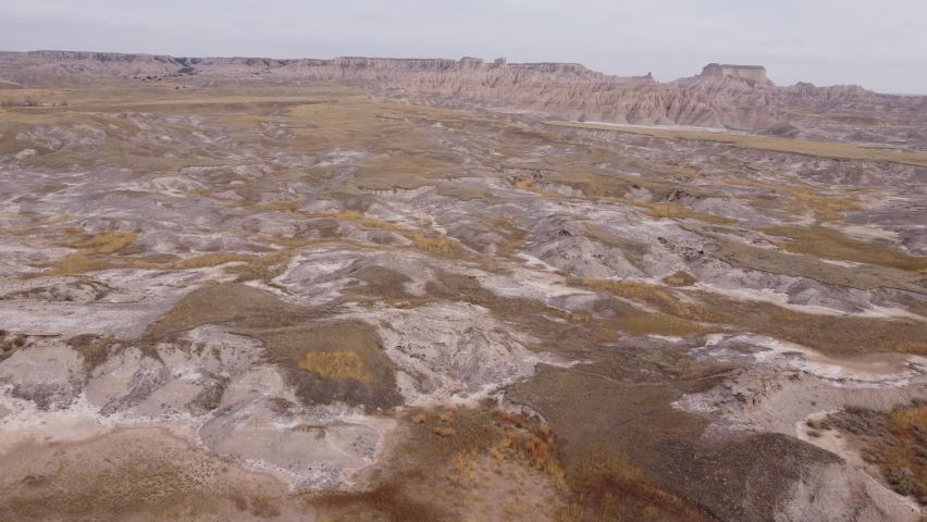 Amazing formation sandstone at Badlands National Park