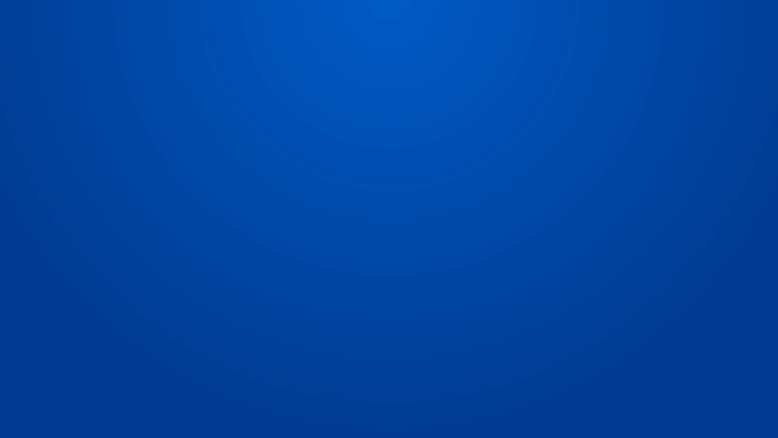White line Pickled cucumbers in a jar icon isolated on blue background. 4K Video motion graphic animation.