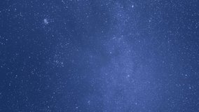 Milky way universe, star trails in dark evening clouds. Perseid Meteor Shower, Time Lapse Mojave Desert, Star Time, universe galaxy moving across the Night Sky, FHD. - Powered by Shutterstock - Get 15% off with code: PIKWIZARD15