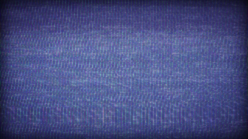 Turning on, switching off noise. Static television vfx texture, color distortions effects, glitches, artifacts. TV Screen damage, bad signal transmission, interference. No signal. 4K animation concept Royalty-Free Stock Footage #1086911510