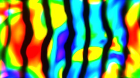 Abstract Thermal imaging Texture Modern Art Effect