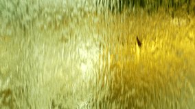 4K water curtain close up abstract, background.